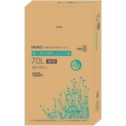HEIKO 箱入再生原料LDゴミ袋 70L 透明 006605501