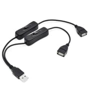 USB電源分岐ケーブル 0.3m USBSPC-03