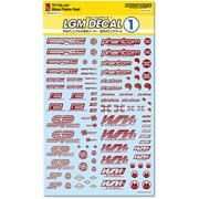 LGM01-MCRE LGMデカール1 マイカレッド 1枚入 [プラモデル用品]