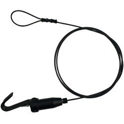 福井金属工芸 ワイヤー自在25 径1.5mm 長さ1.0m ブラック 1106-BB 1106-BB