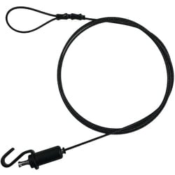 福井金属工芸 パワーワイヤー自在 径1.5mm 長さ1.5m 黒 1811-BB 1811-BB