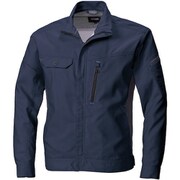 3012-00-1-3L [SOWA 3012-00 長袖ブルゾン ネイビー 3L]