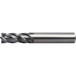 ユニオンツール UTCOAT4枚刃不等分割不等リード高能率スクエアCXES外径2.5×刃長3.75×全長50×シャンク径4 CXES4025-0375