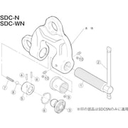 SDCR1N [スーパー スクリューカムクランプ（SDC-N）用スクリュー]
