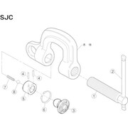SJT1 [スーパー スクリューカムクランプ（SJC）用カムセット]