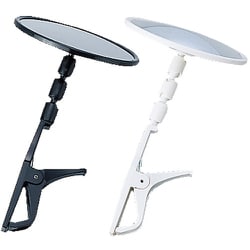 SM-120RC-IV [共栄プラスチック 防犯・ガレージミラー クリップタイプ 120R アイボリー]
