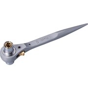 SRF0A [スーパー アルミ製 4 サイズラチェットレンチ ショートタイプ インナーソケット：8、10 アウターソケット：13、14]