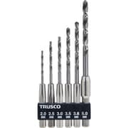 TRUSCO 六角軸鉄工ドリル 6本組 T6SDN-6AS