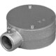 TCO131 [外山電気 ねじ無し 丸型BOX一方出]