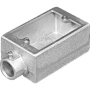 TCS11Z28 [外山電気 ねじ無角1個用一方出溶融亜鉛]