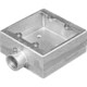 TCS2131 [外山電気 ねじ無角型BOX2個用一方出]