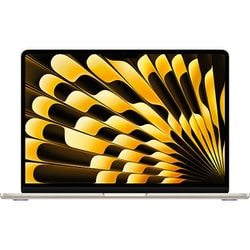 ヨドバシ.com - アップル Apple MacBook Air 13インチ Apple M3チップ（8コアCPU/10コアGPU）/SSD  512GB/メモリ 16GB/スターライト MXCU3J/A 通販【全品無料配達】