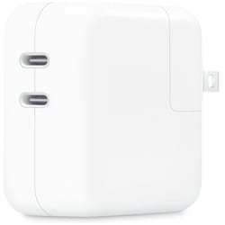 MW2K3AM/A デュアルUSB-Cポート搭載 35W 電源アダプタ