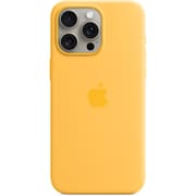 MagSafe対応 iPhone 15 Pro Max シリコーンケース サンシャイン [MWNP3FE/A]