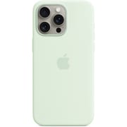 MagSafe対応 iPhone 15 Pro Max シリコーンケース ソフトミント [MWNQ3FE/A]