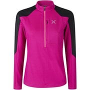 FORCE ZIP MAGLIA WOMAN MMZN45W 07 インテンスバイオレット Lサイズ [アウトドア カットソー レディース]