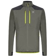 SPITZE JACKET MJAW56X 4947 セージグリーン/イエローグリーン Sサイズ [ソフトシェルジャケット メンズ]