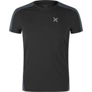 HADE T-SHIRT MTGN56X 9093 ブラック/ディムグレー Lサイズ [アウトドア カットソー メンズ]