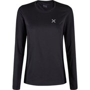 DELTA MIX K MAGLIA WOMAN MMGN52W 90 ブラック Sサイズ [アウトドア カットソー レディース]