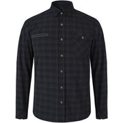 CEDRO CONFORT FIT SHIRT MQLG44XC 91 ダークチャコール Lサイズ [アウトドア シャツ メンズ]