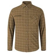 CEDRO CONFORT FIT SHIRT MQLG44XC 35 キャメル Mサイズ [アウトドア シャツ メンズ]