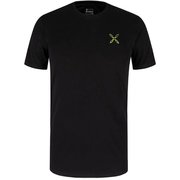 PENCIL LOGO T-SHIRT MTGC49X 9047 ブラック/イエローグリーン Lサイズ [アウトドア カットソー メンズ]