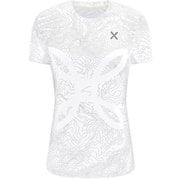 TOPOGRAPHIC SUBLIME T-SHIRT W. MTGR93W 0093 ホワイト/ディムグレー Lサイズ [アウトドア カットソー レディース]
