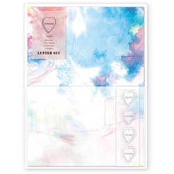 WHOMEE レターセット ブルー WHLS02