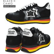 ATRANTIC STARS ANTARES スニーカー BLACK×CAMO(NBNN-BT89) EU40/25.5cm-26.0cm as-antaresBKxCAMO-NBNN-BT89EU40