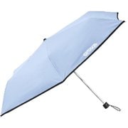 折りたたみ傘 晴雨兼用 OUTDOOR PRODUCTS 58cm 手開き式 UVカット・遮光率99%以上 ライトブルー