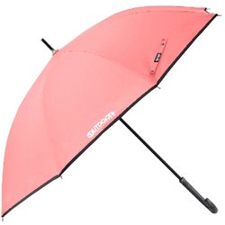 長傘 晴雨兼用 OUTDOOR PRODUCTS 60cm ジャンプ式 UVカット・遮光率99％以上 ピンク