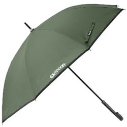 長傘 晴雨兼用 OUTDOOR PRODUCTS 60cm ジャンプ式 UVカット・遮光率99％以上 カーキ