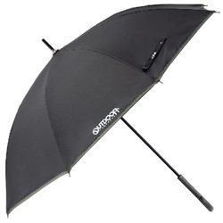 長傘 晴雨兼用 OUTDOOR PRODUCTS 60cm ジャンプ式 UVカット・遮光率99％以上 ブラック