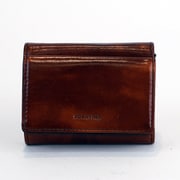 ショートウォレット 三つ折り財布 SW-70104 BR