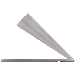SK スキマゲージ シクネスゲージ 300mm 幅12.7mm 9枚 厚さ0.04～0.30mm 172ME
