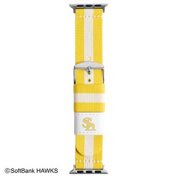RWL004HHU [Apple Watch 49/45/44/42mm用 バンド 福岡ソフトバンクホークス（ホーム）モデル]