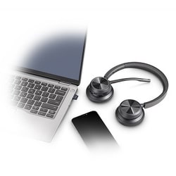 Poly Voyager 4320 UC　ワイヤレスヘッドセット Amazon.com: Poly - Voyager 4320 UC Wireless Headset + Charge