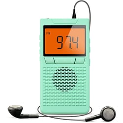Opt！ Grandpa Radio ポケットラジオ FM/AM/SW ミントグリーン OPT26543