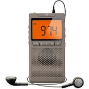 Opt! Grandpa Radio ポケットラジオ FM/AM/SW グレー OPT26544