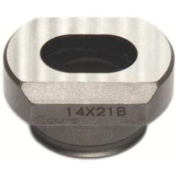 5332190 [オグラ 電動油圧パンチャー用替刃長穴ダイス12X18mm]