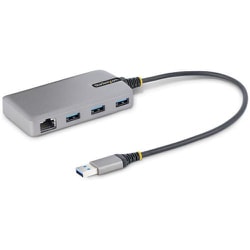 5G3AGBB-USB-A-HUB [スターテック USBハブ/Type-A/3ポート Type-A/ギガビットLAN/バスパワー/micro USB電源オプション]