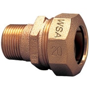 762001-25 [前澤給装工業 PE継手S型 おねじ付ソケット 25]