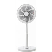 リビング扇風機 DCモーター搭載 30cm/7枚羽根 節電センサー フルリモコン YKLX-AJD30-W
