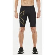 MCSランコンプショーツ メンズ コンディショニングウェア タイツ Black/Gold Reflective XXSサイズ MA5331B