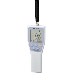 佐藤 デジタル温湿度計（無線通信機能付）SK-110TRHーB（一体センサセット）（8140-10） 8140-10