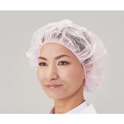 8-6434-03 [AS メディカルキャップ ピンク 100枚入り PP-21P]