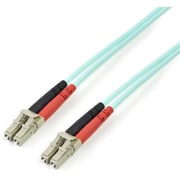 A50FBLCLC5 [スターテック 光ファイバーケーブル/5m/OM3準拠/50/125/LC-LC/LSZH/アクア/光配線 マルチモード光パッチコード]