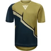 3890000877LL [HgAER JERSEY SS 77L-BLUE/AVOCADO OIL/BLACK L]