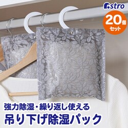 カラッとドライ吸湿パック グレー 20個組 616-29