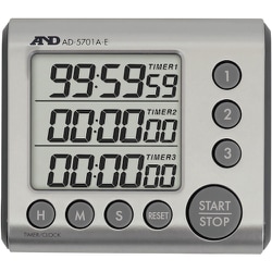 A＆D 3チャンネル100時間タイマー AD-5701A-E AD-5701A-E